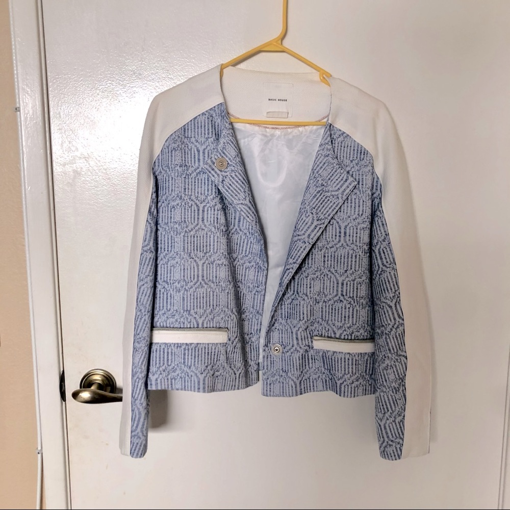 Korean Designer Cropped Jacket